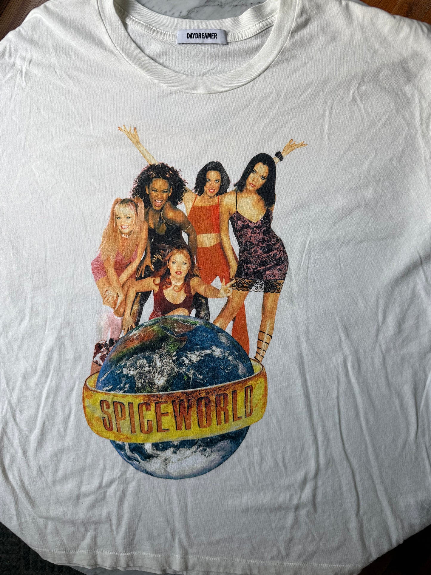 DAYDREAMER Spice Girls Spiceworld Merch T-Shirt - LARGE