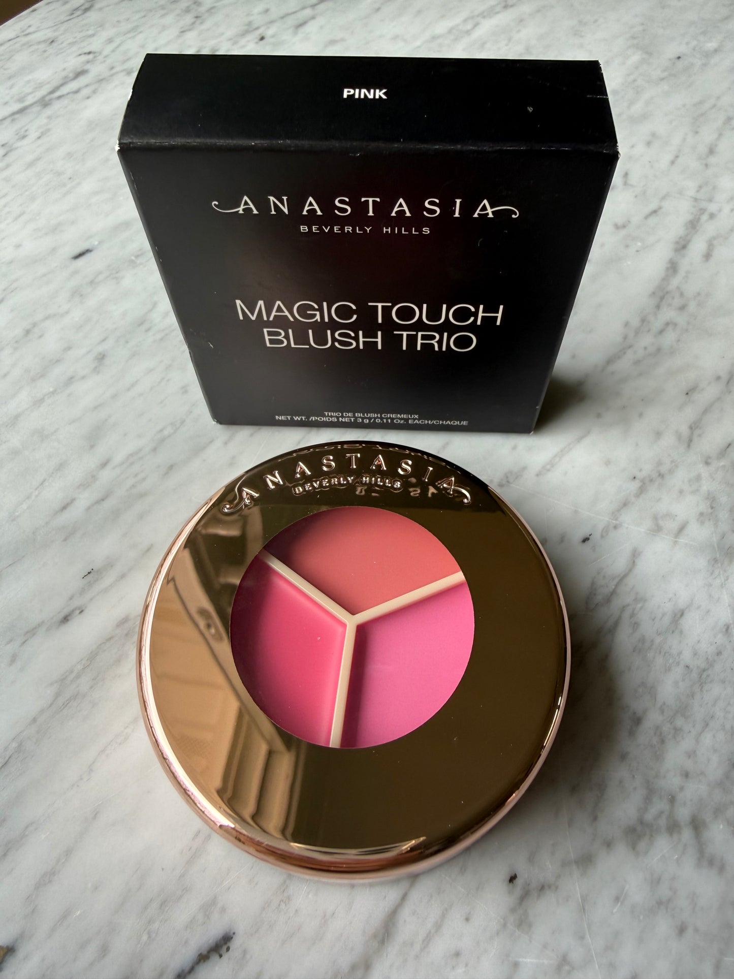 ANASTASIA BEVERLY HILLS Magic Touch Cream Blush & Lip Trio - PINK