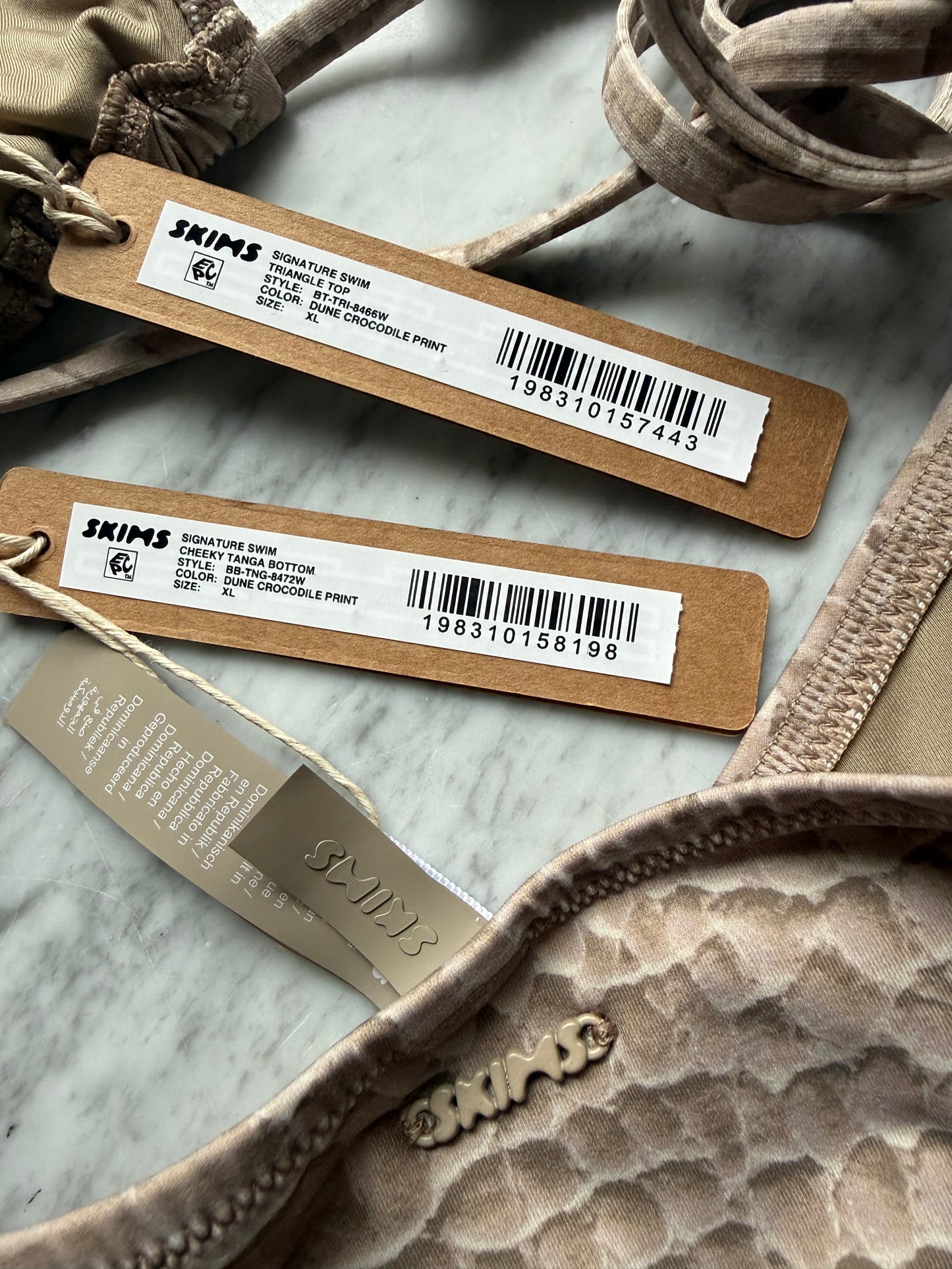 SKIMS Swim Bikini Set - Size XL