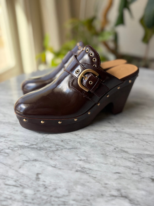 MADEWELL The Wes Buckle Clog - Size Women’s 9.5