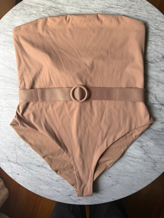 SKIMS Swim Sculpting Strapless One Piece - Size 3X