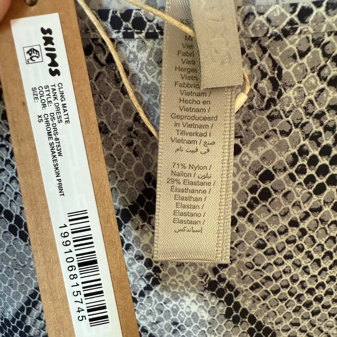 SKIMS Cling Matte Midi Tank Dress - Size XS