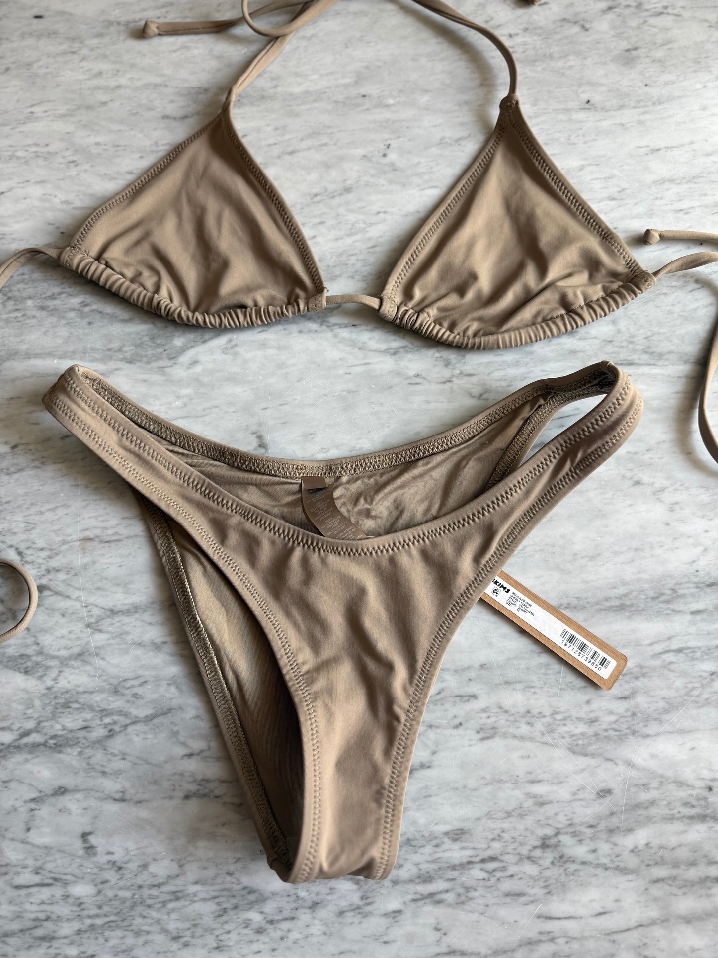SKIMS Recycled Swim Bikini Set - XS