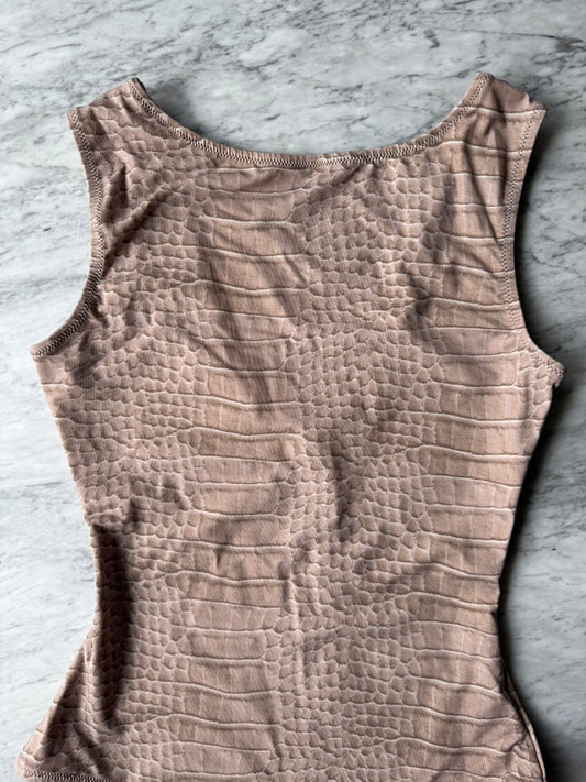 SKIMS Swim High Neck One Piece - Size Small