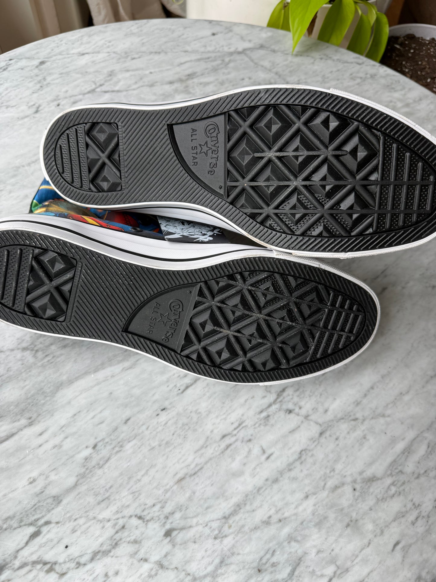 CONVERSE x DC Comics Justice League Chuck Taylor All Star High Top Sneakers - Size Men’s 12