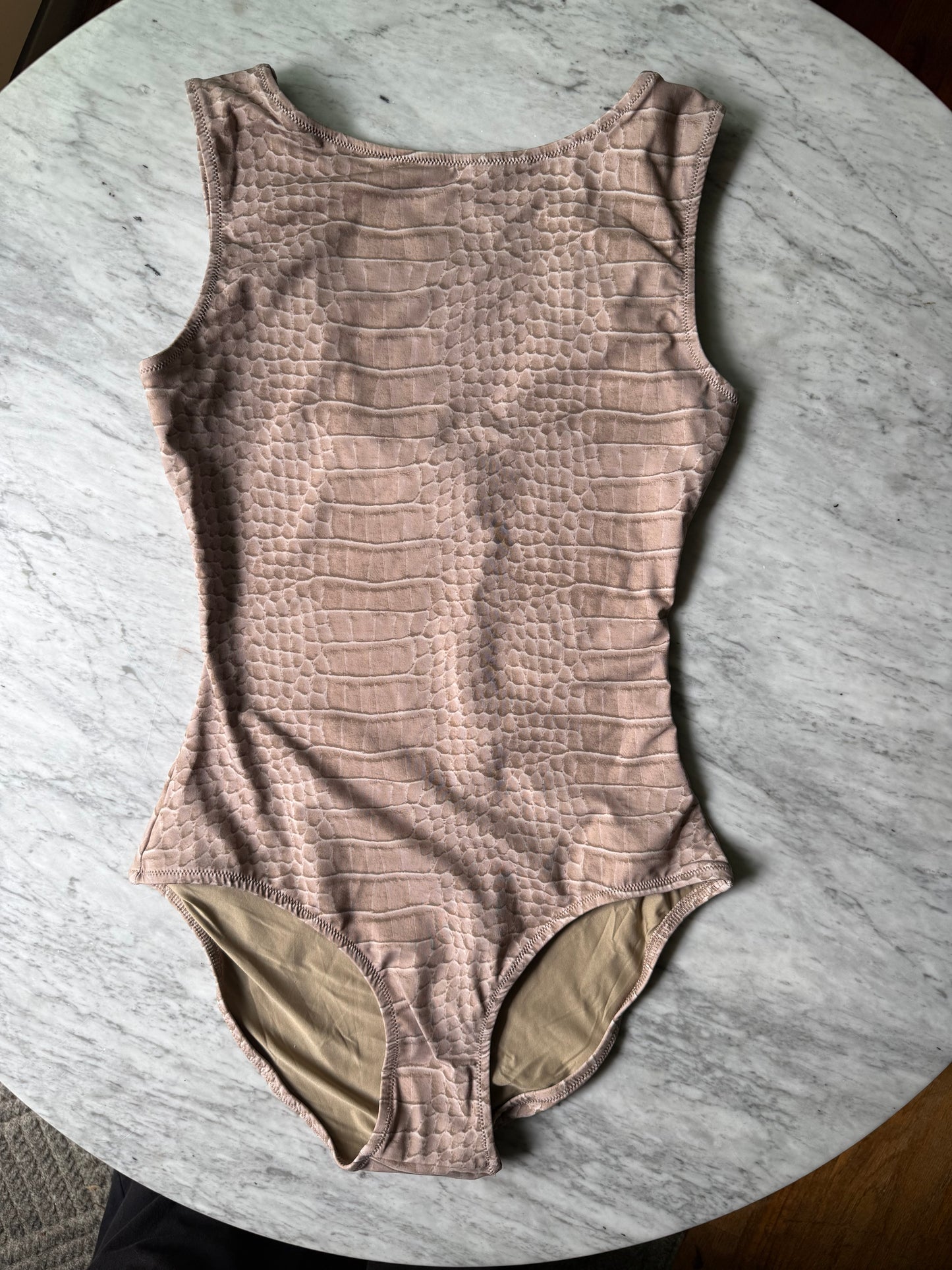 SKIMS Swim High Neck One Piece - SMALL