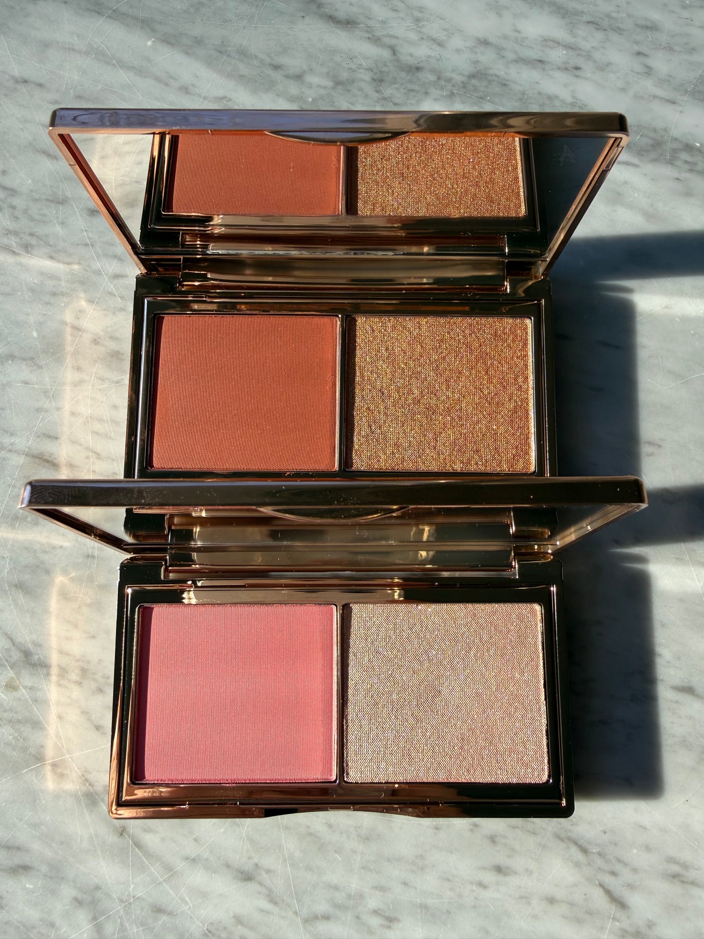 CHARLOTTE TILBURY Mini Blush & Glow Glide Palette - TAN/DEEP