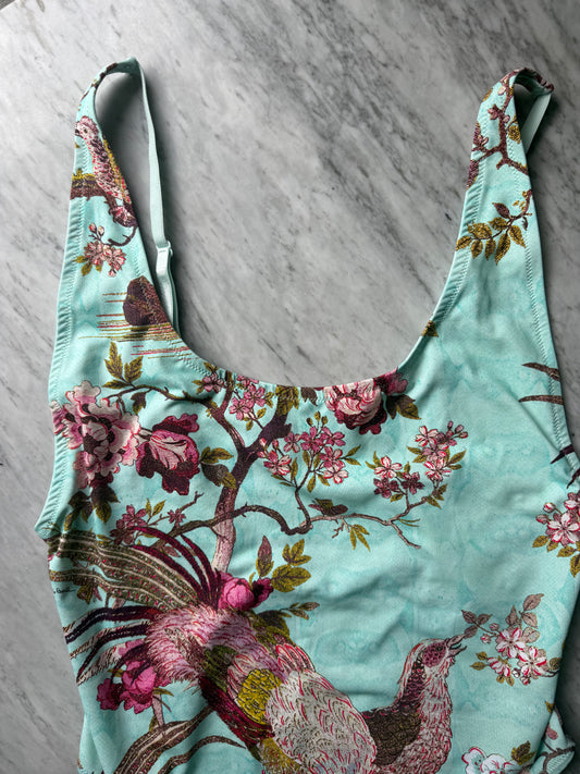 SKIMS X CAVALLI Swim Scoop Neck One Piece - Size XL