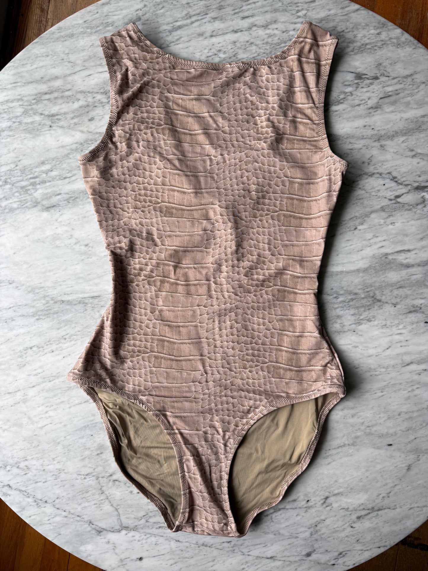SKIMS Swim High Neck One Piece - Size Small