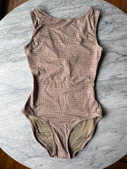 SKIMS Swim High Neck One Piece - Size Small