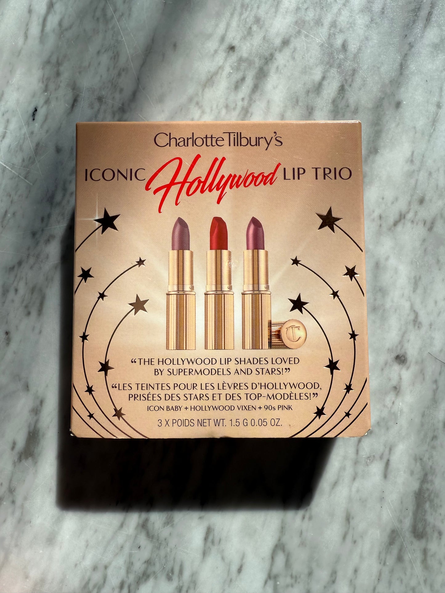 CHARLOTTE TILBURY Hollywood Mini Lip Trio