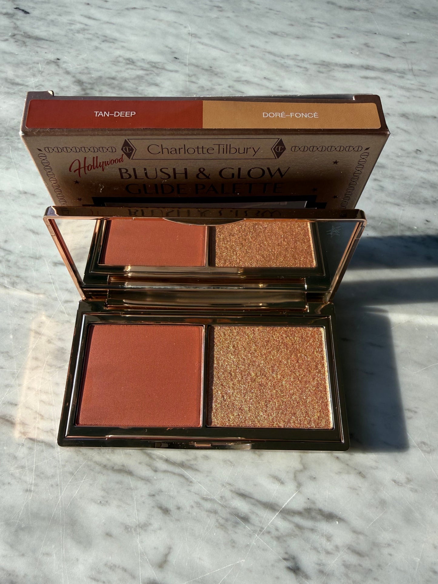 CHARLOTTE TILBURY Mini Blush & Glow Glide Palette - TAN/DEEP