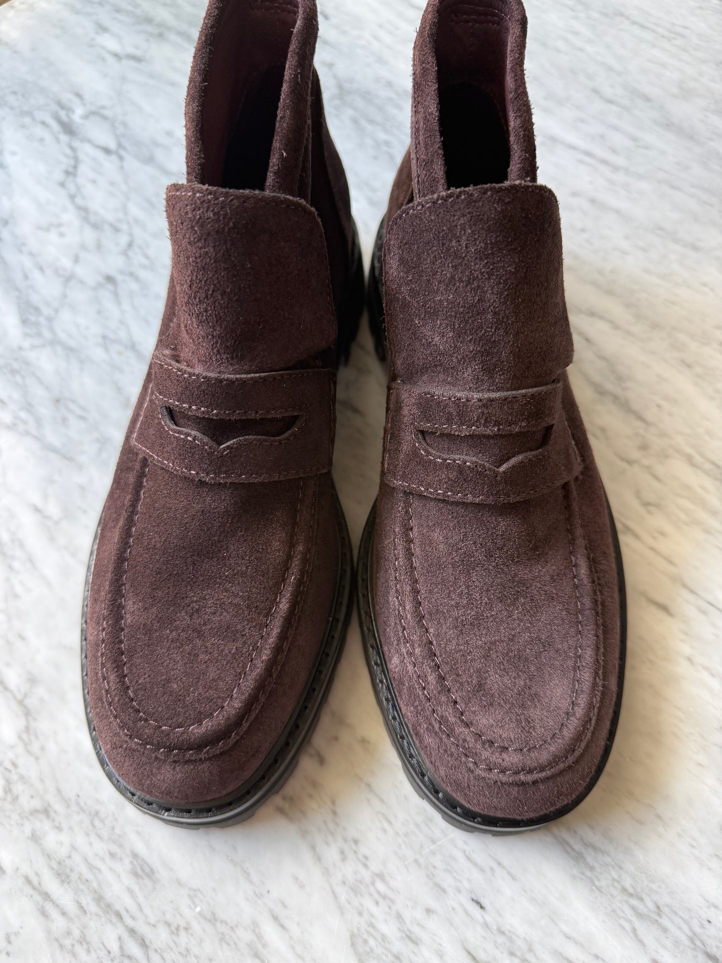 MADEWELL Ryder Suede Ankle Boots - Size Women’s 7