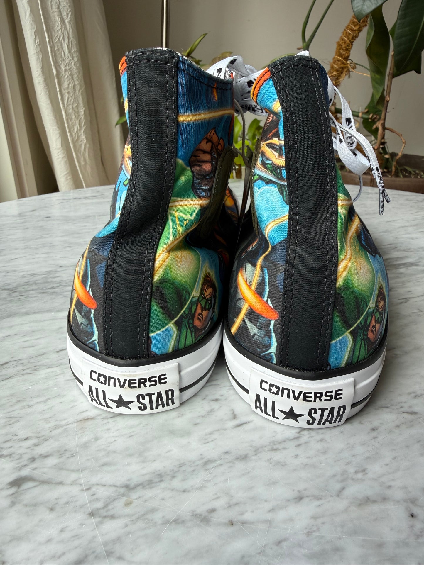 CONVERSE x DC Comics Justice League Chuck Taylor All Star High Top Sneakers - Size Men’s 12