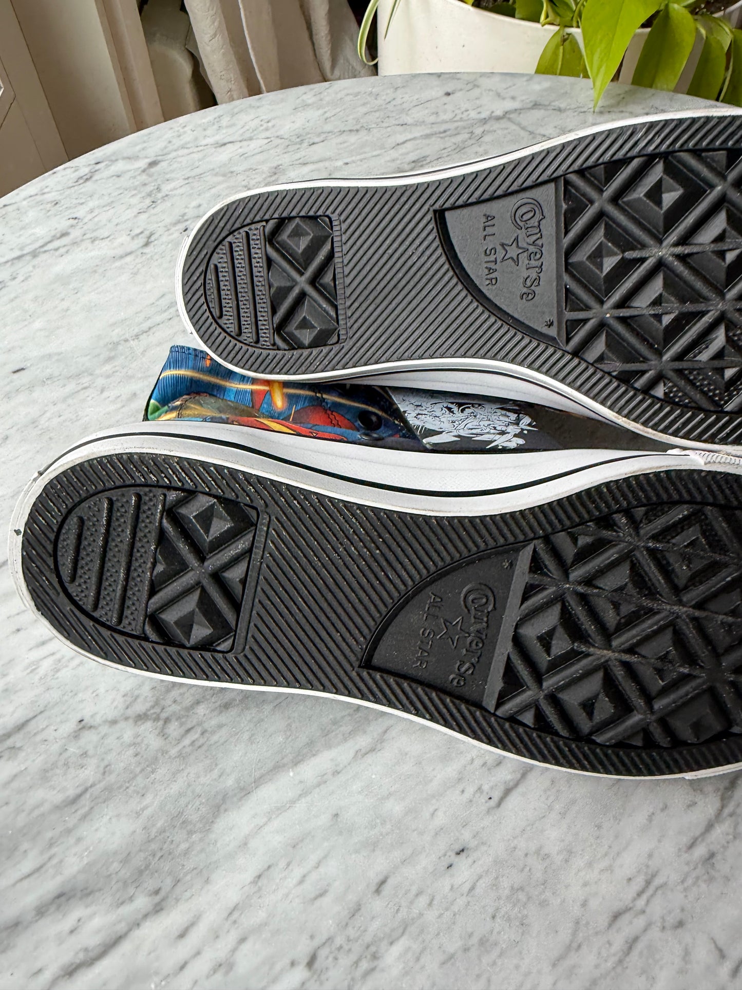 CONVERSE x DC Comics Justice League Chuck Taylor All Star High Top Sneakers - Size Men’s 12