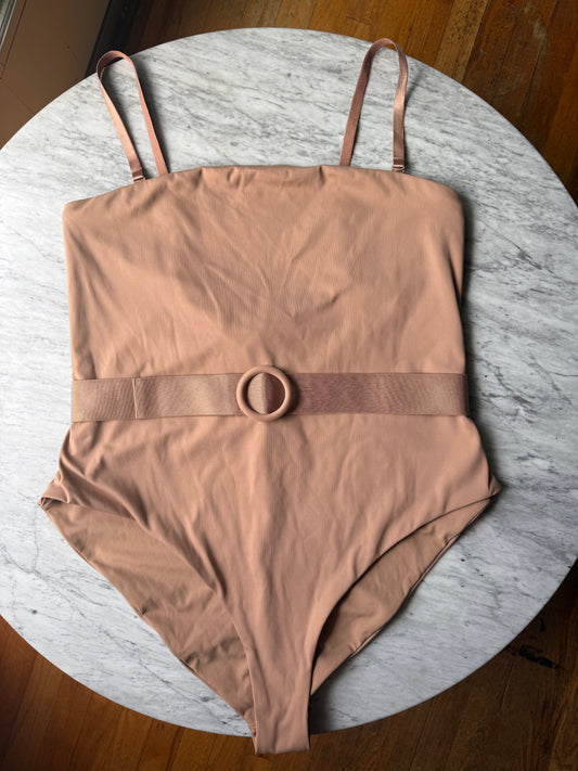 SKIMS Swim Sculpting Strapless One Piece - Size 3X