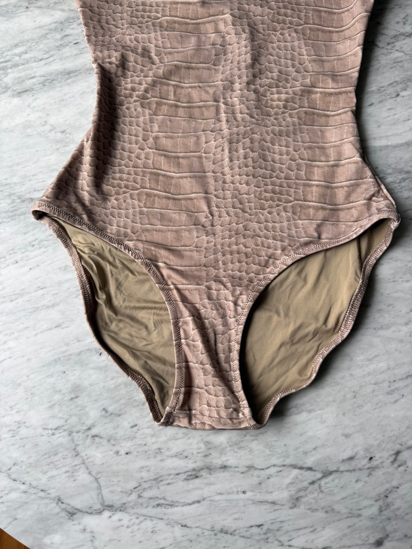 SKIMS Swim High Neck One Piece - Size Small