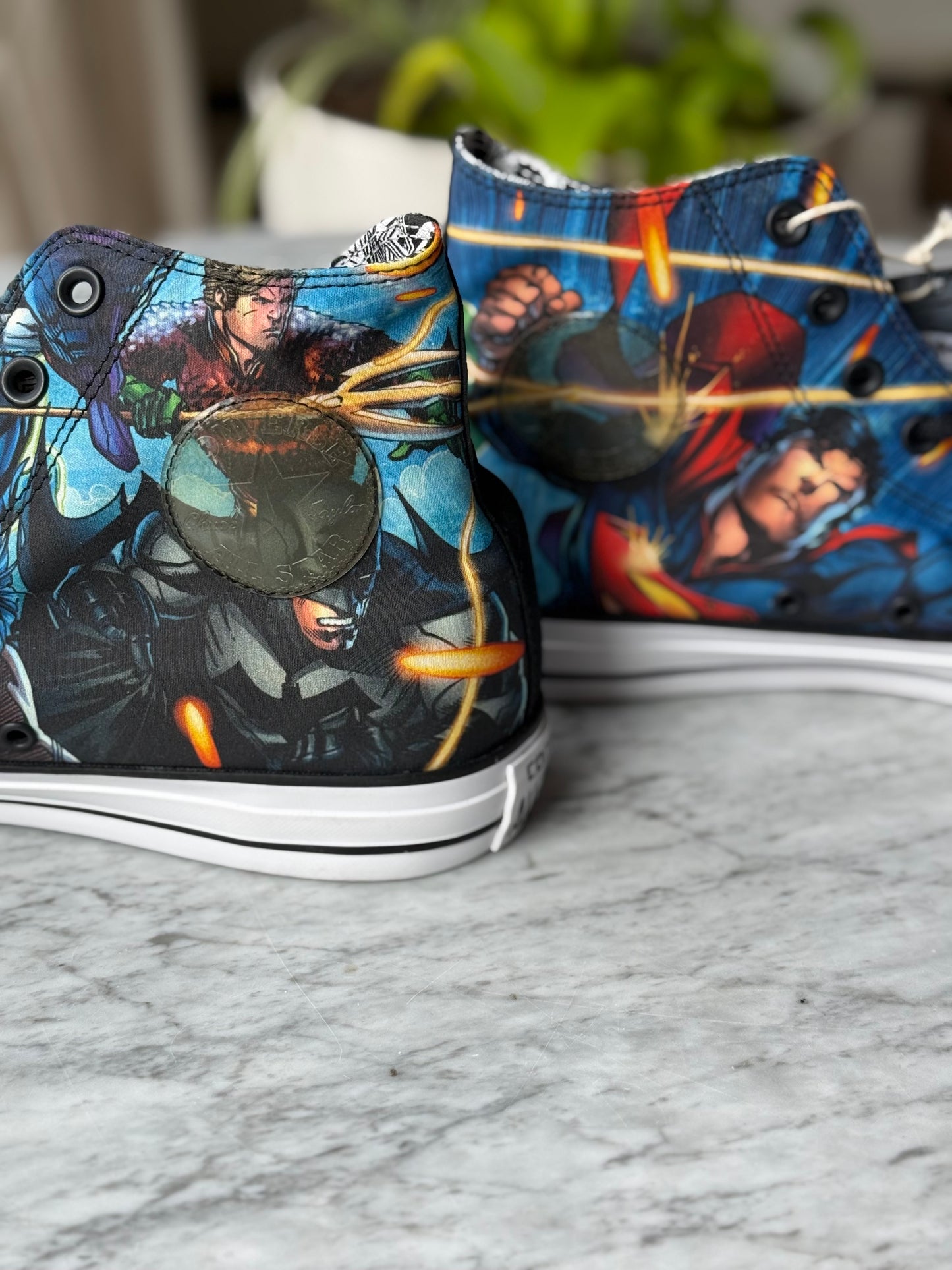 CONVERSE x DC Comics Justice League Chuck Taylor All Star High Top Sneakers - Size Men’s 12