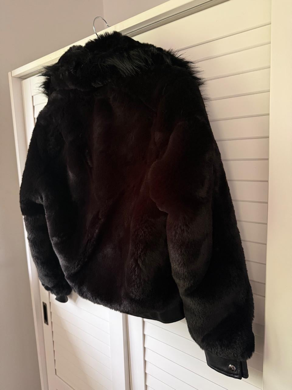 BLANK NYC Noise Faux Fur Bomber Coat - Size XS