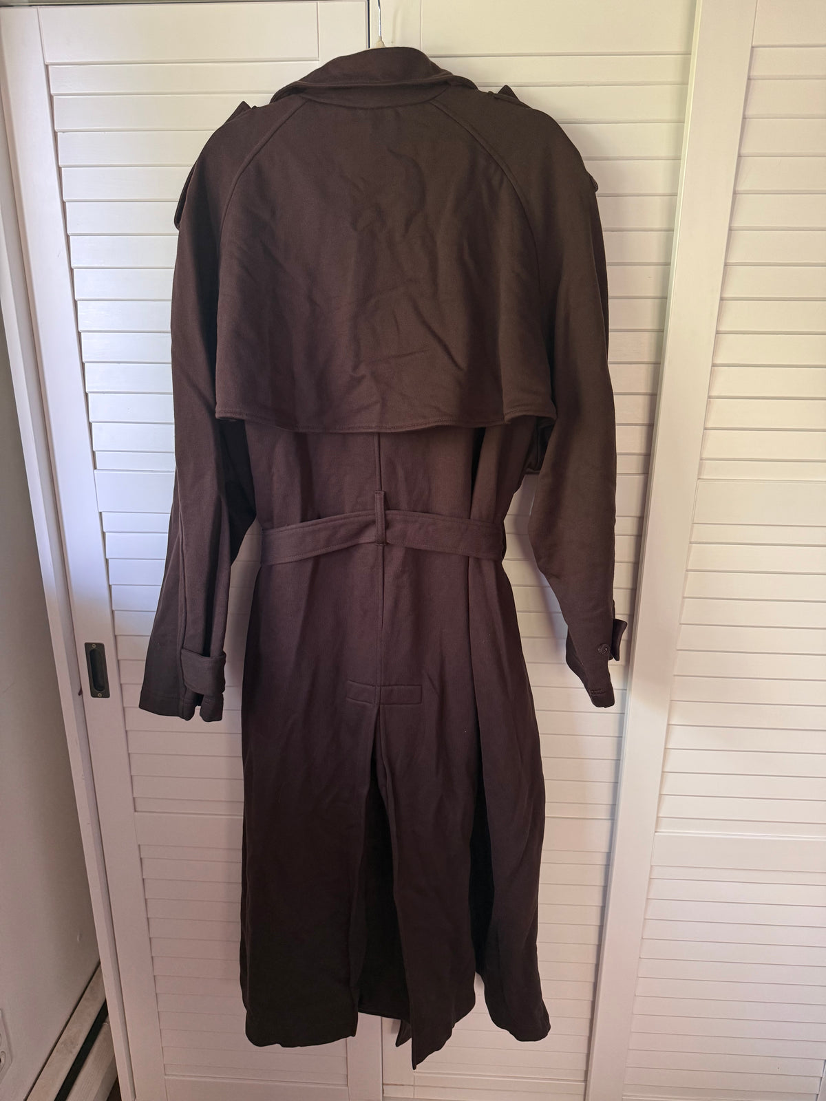 SKIMS Boyfriend Fleece Oversized Trench Coat - Size 2X
