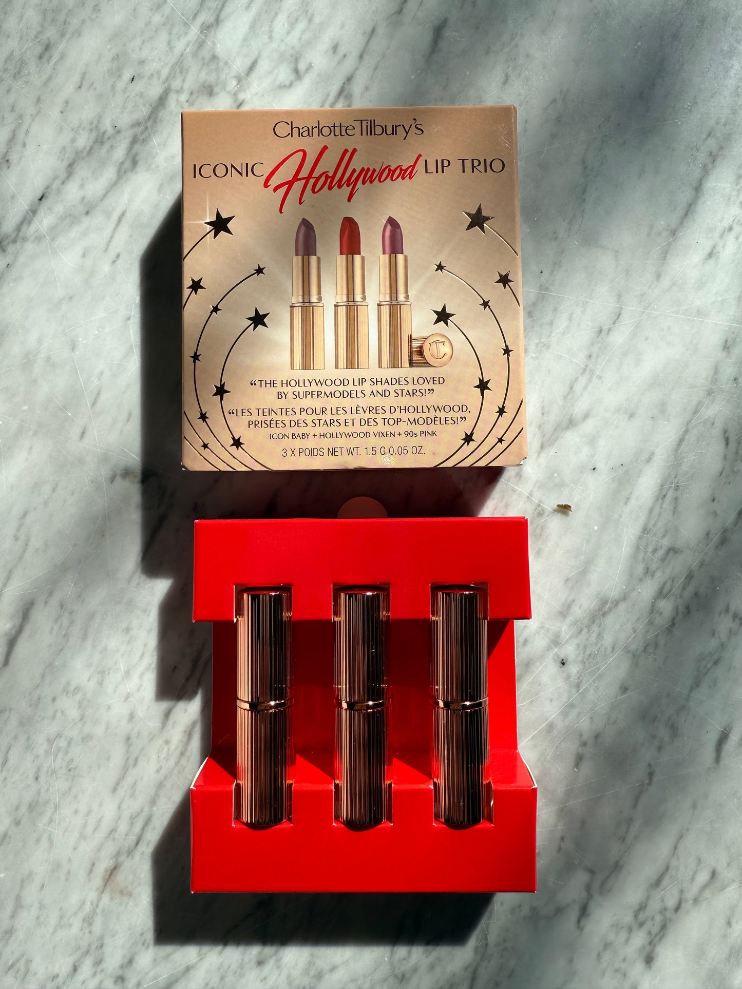 CHARLOTTE TILBURY Hollywood Mini Lip Trio