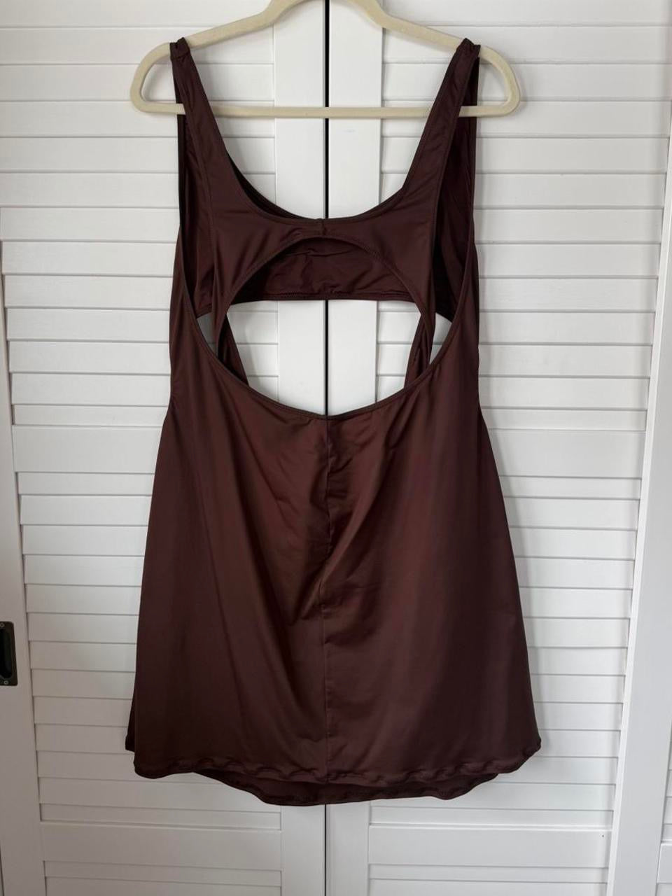 SKIMS Swim Cut Out Tank Coverup Dress - Size 3X