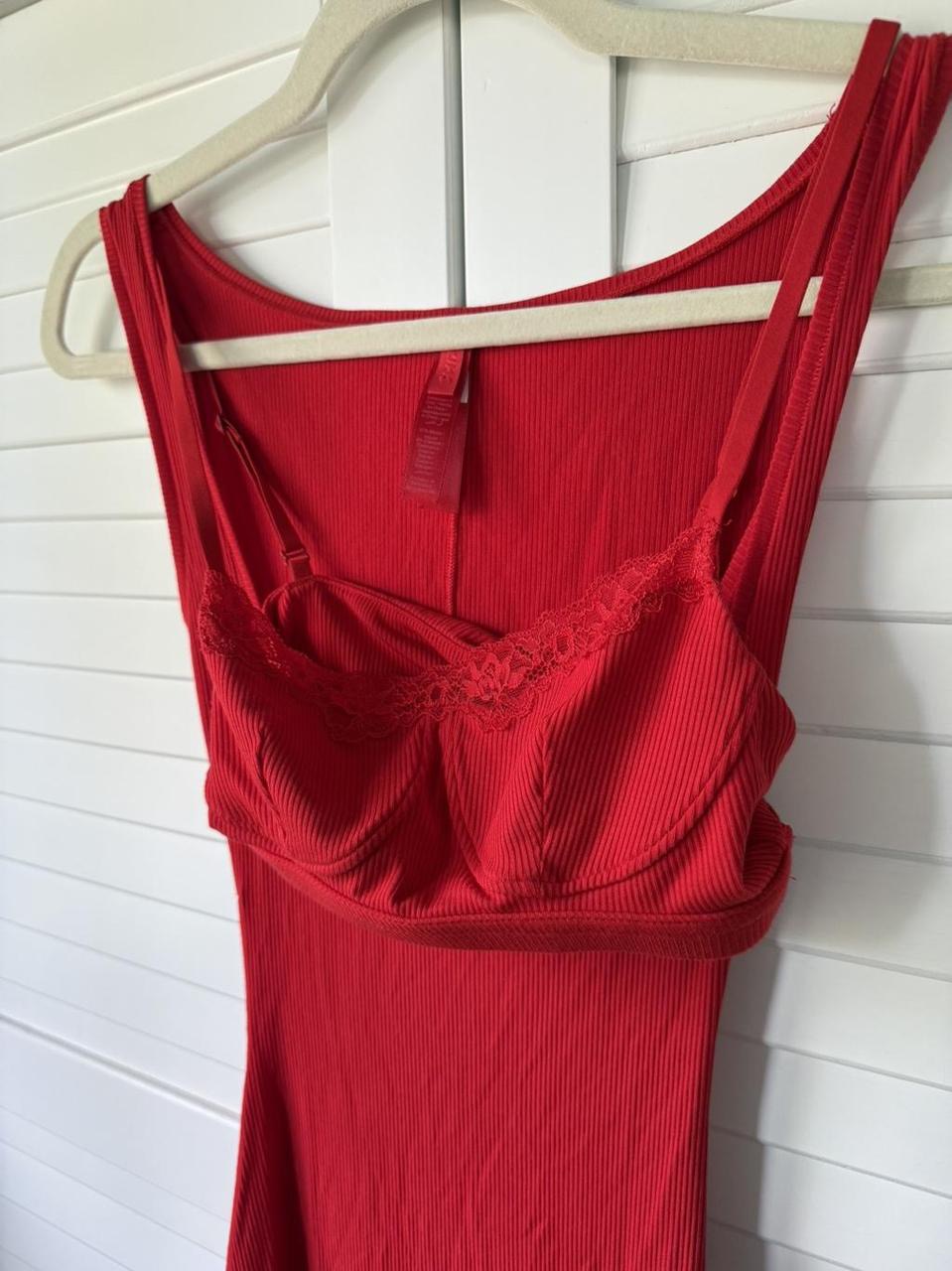 SKIMS Soft Lounge Lace Tank Dress - Size XXS