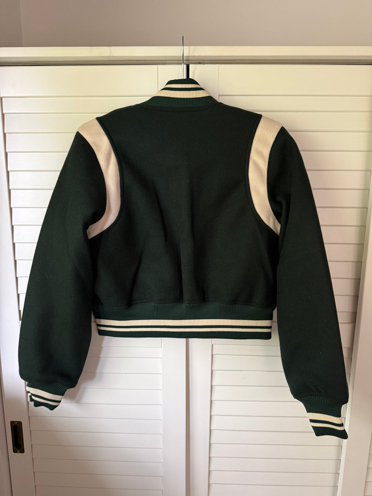 BLANK NYC Smart Move Bomber Varsity Jacket - Size XS