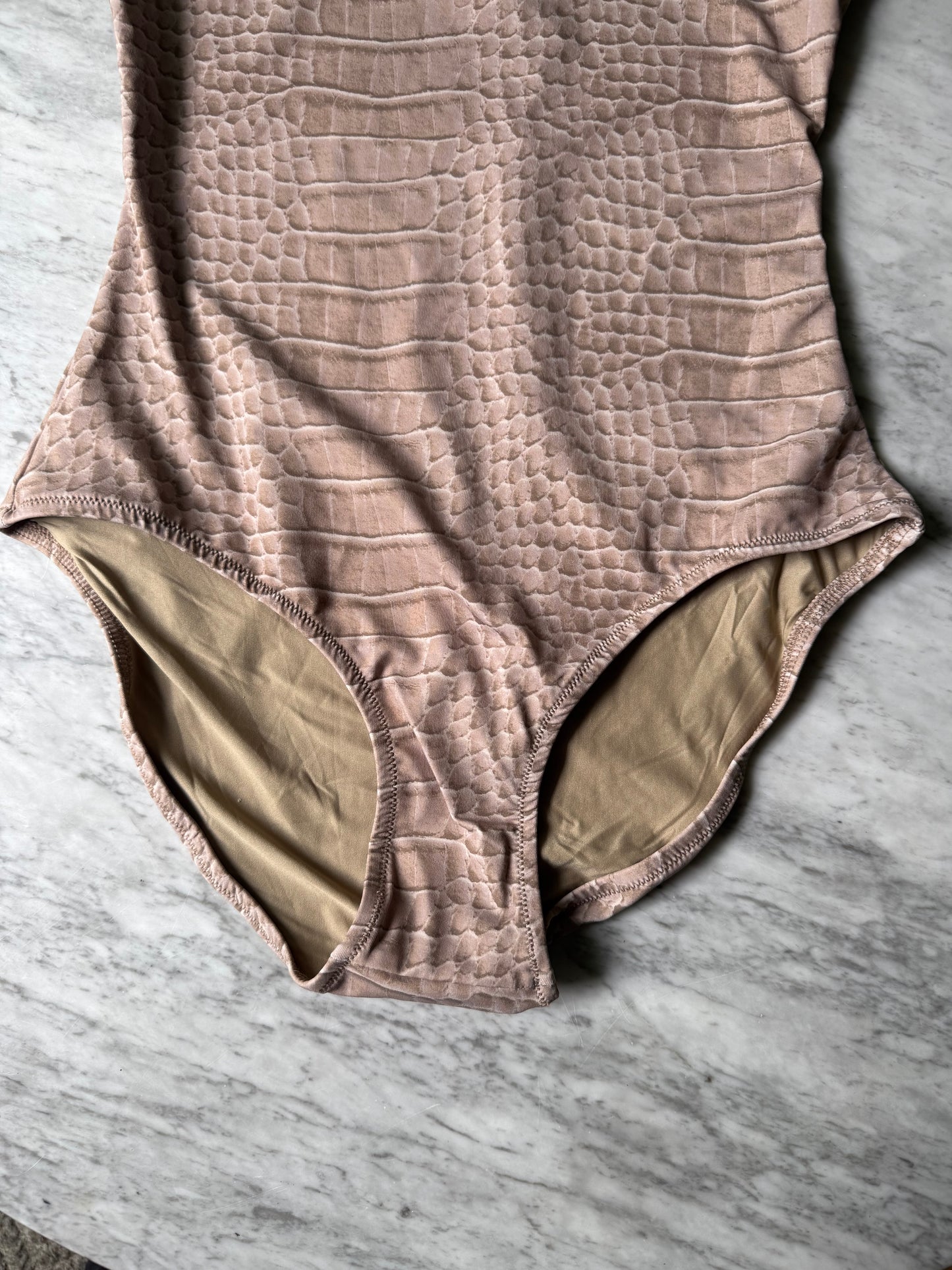SKIMS Swim High Neck One Piece - SMALL