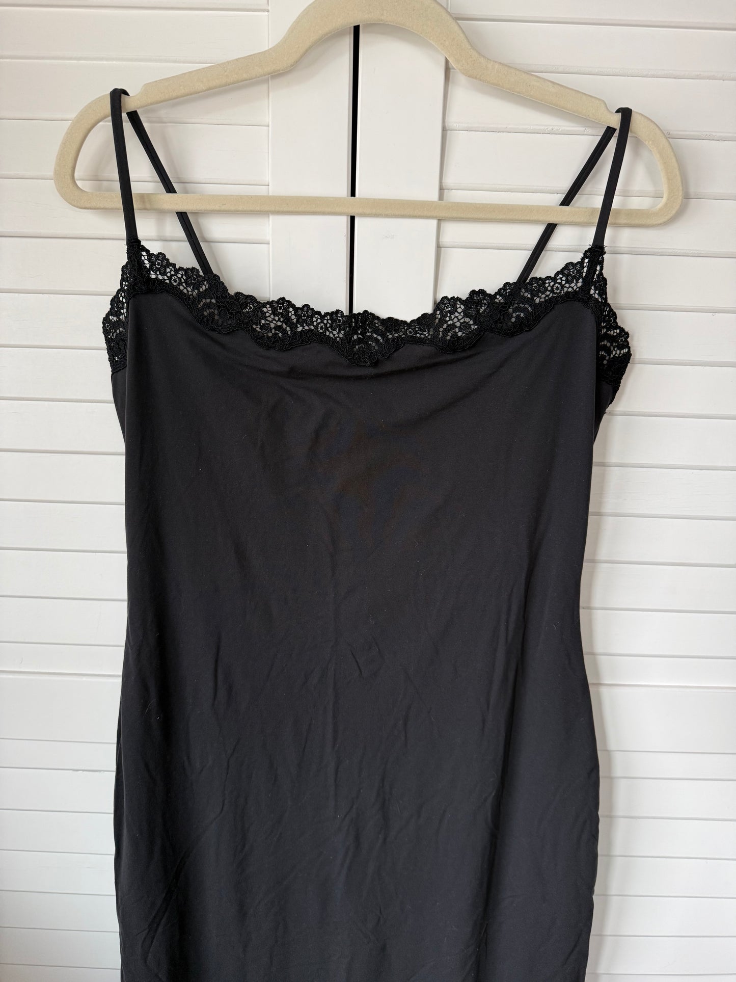 SKIMS Fits Everybody Lace Long Slip Dress - Size XL