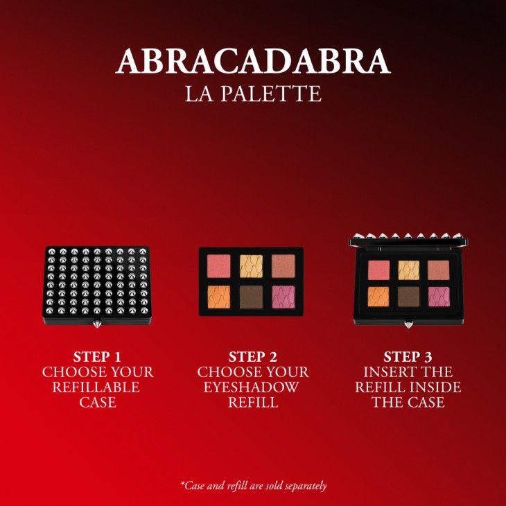 Abracadabra La Palette Eyeshadow Palette Refill - Rose Pigalle - Christian Louboutin