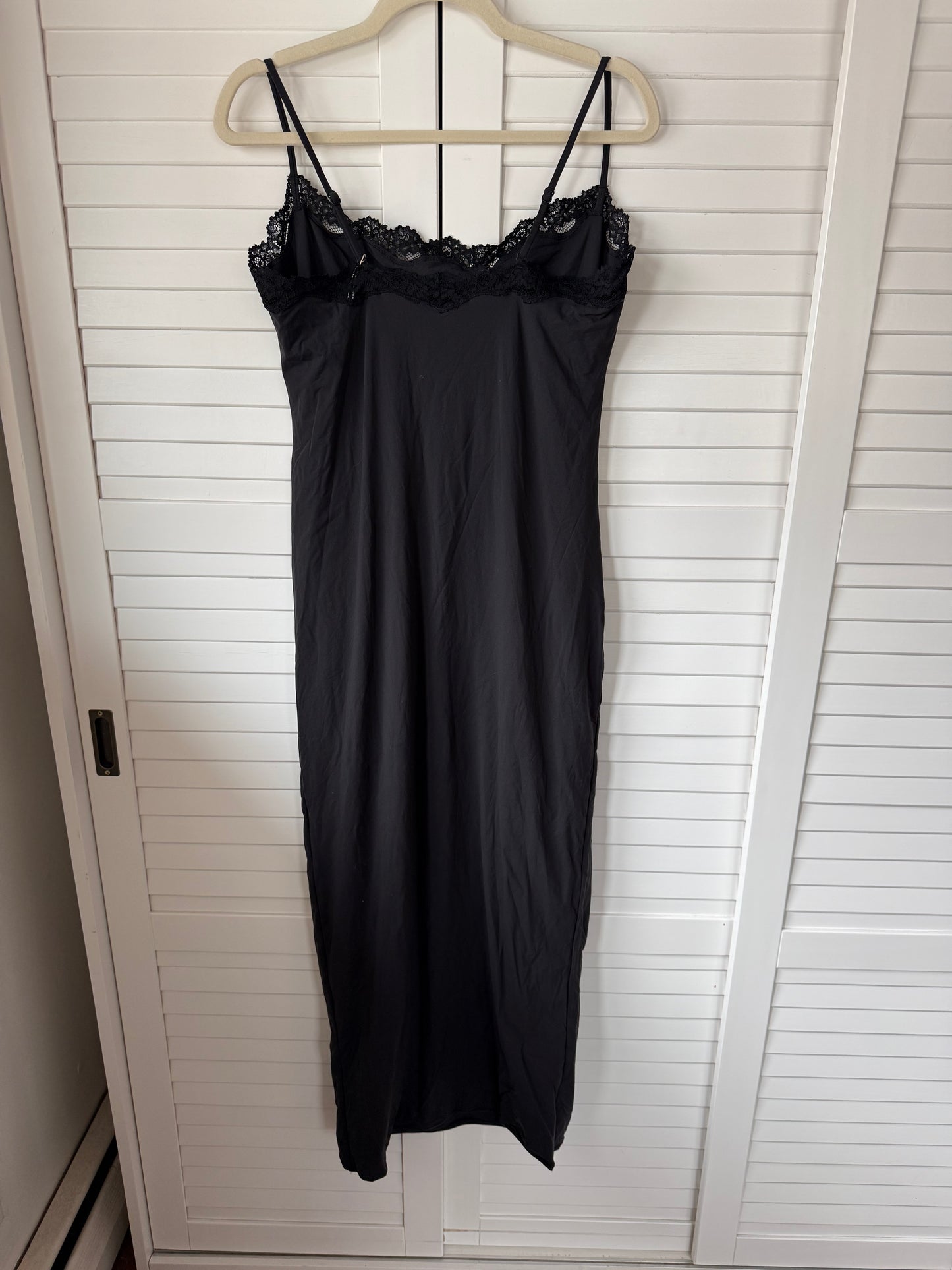 SKIMS Fits Everybody Lace Long Slip Dress - Size 2X