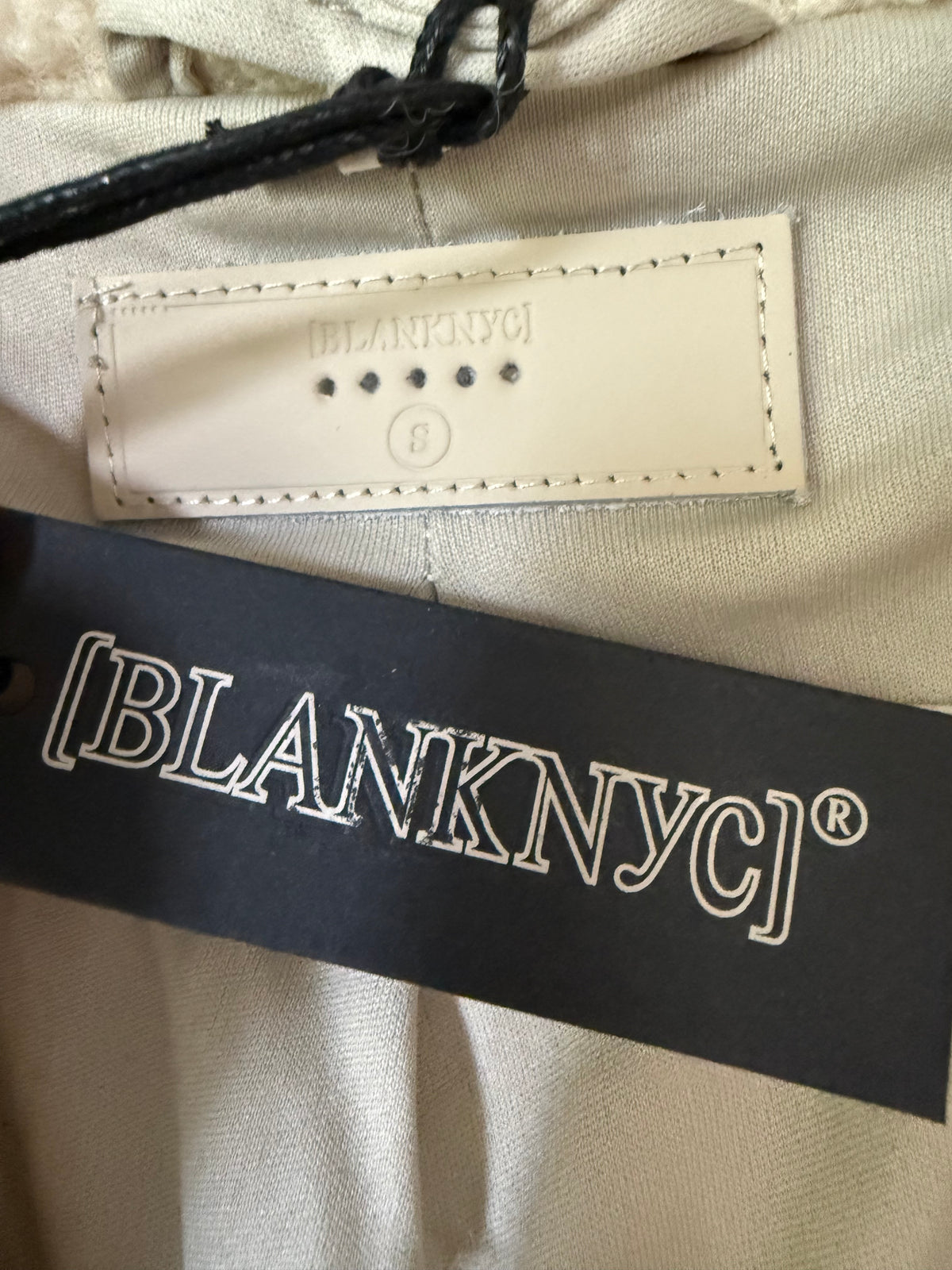 BLANK NYC Sherpa Denim Jacket - Size Small