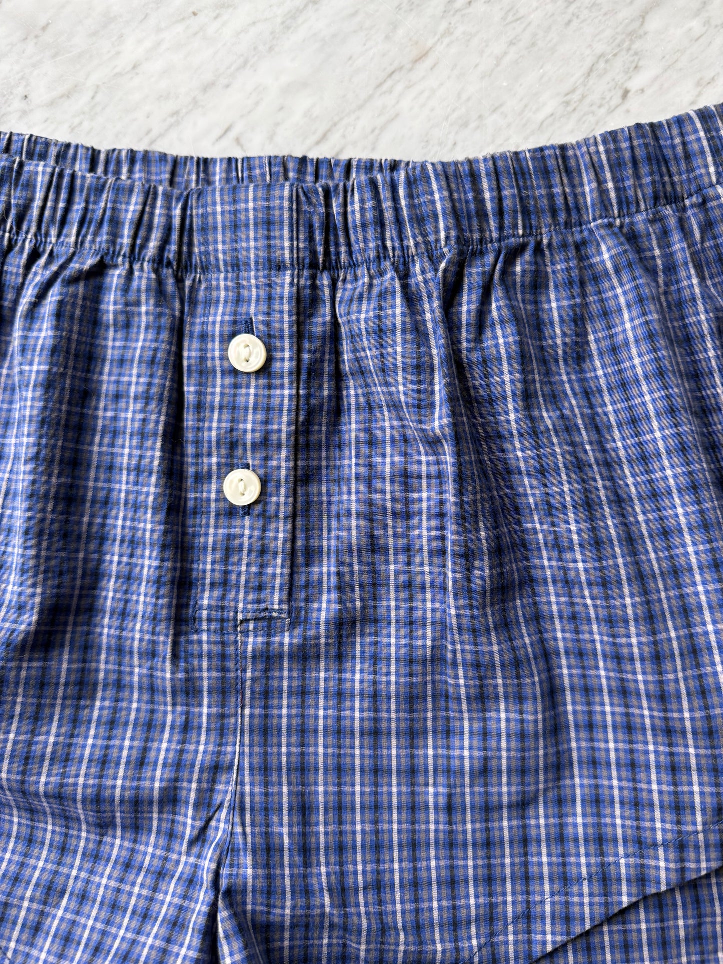 SKIMS Cotton Poplin Sleep Micro Shorts + Long Sleeve Set - Size 2X