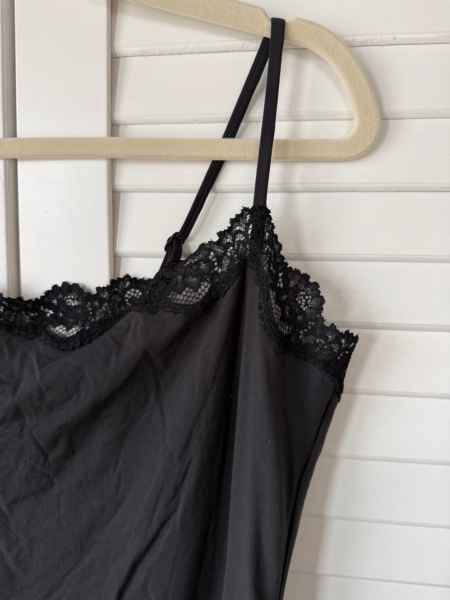 SKIMS Fits Everybody Lace Long Slip Dress - Size 2X