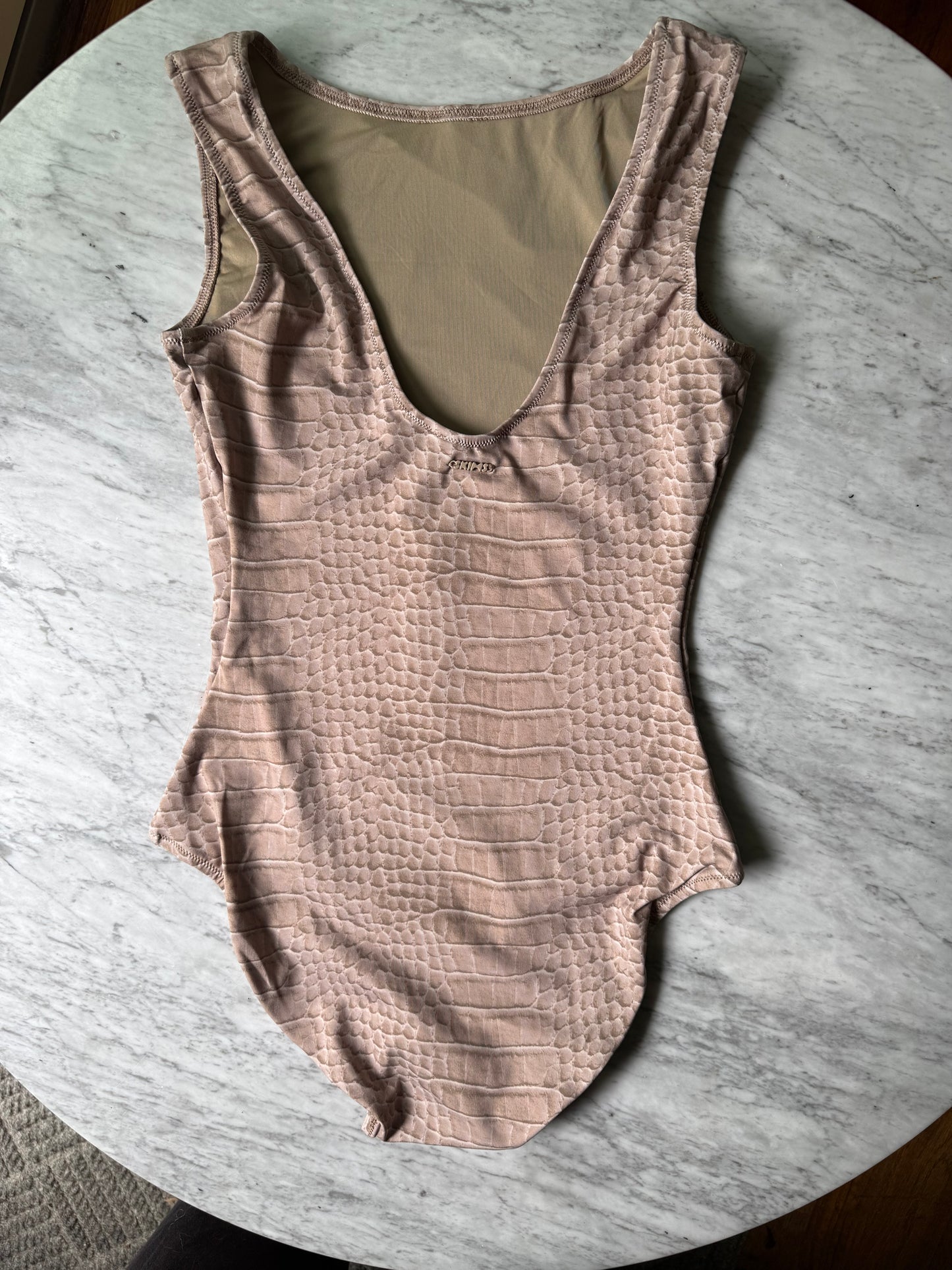 SKIMS Swim High Neck One Piece - SMALL