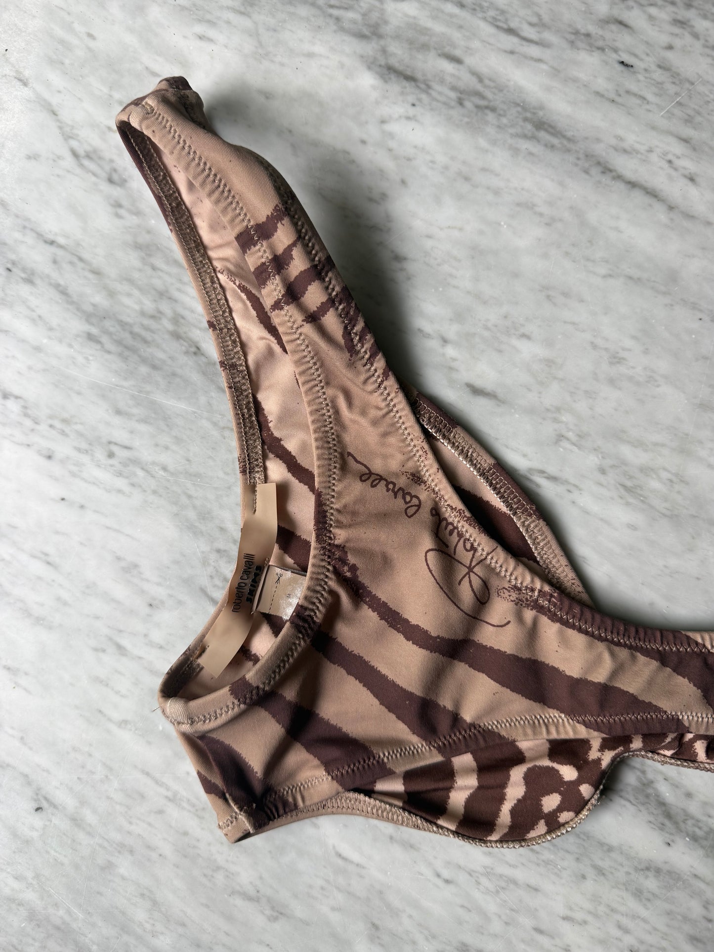 CAVALLI X SKIMS Plunge Triangle Top - Size MEDIUM