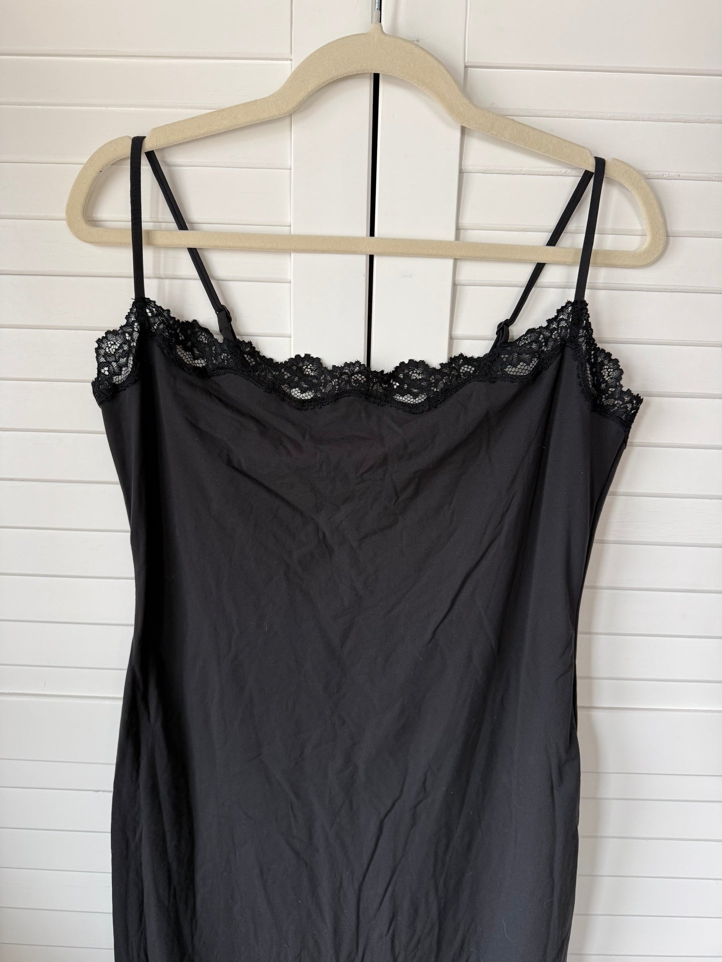 SKIMS Fits Everybody Lace Long Slip Dress - Size 2X