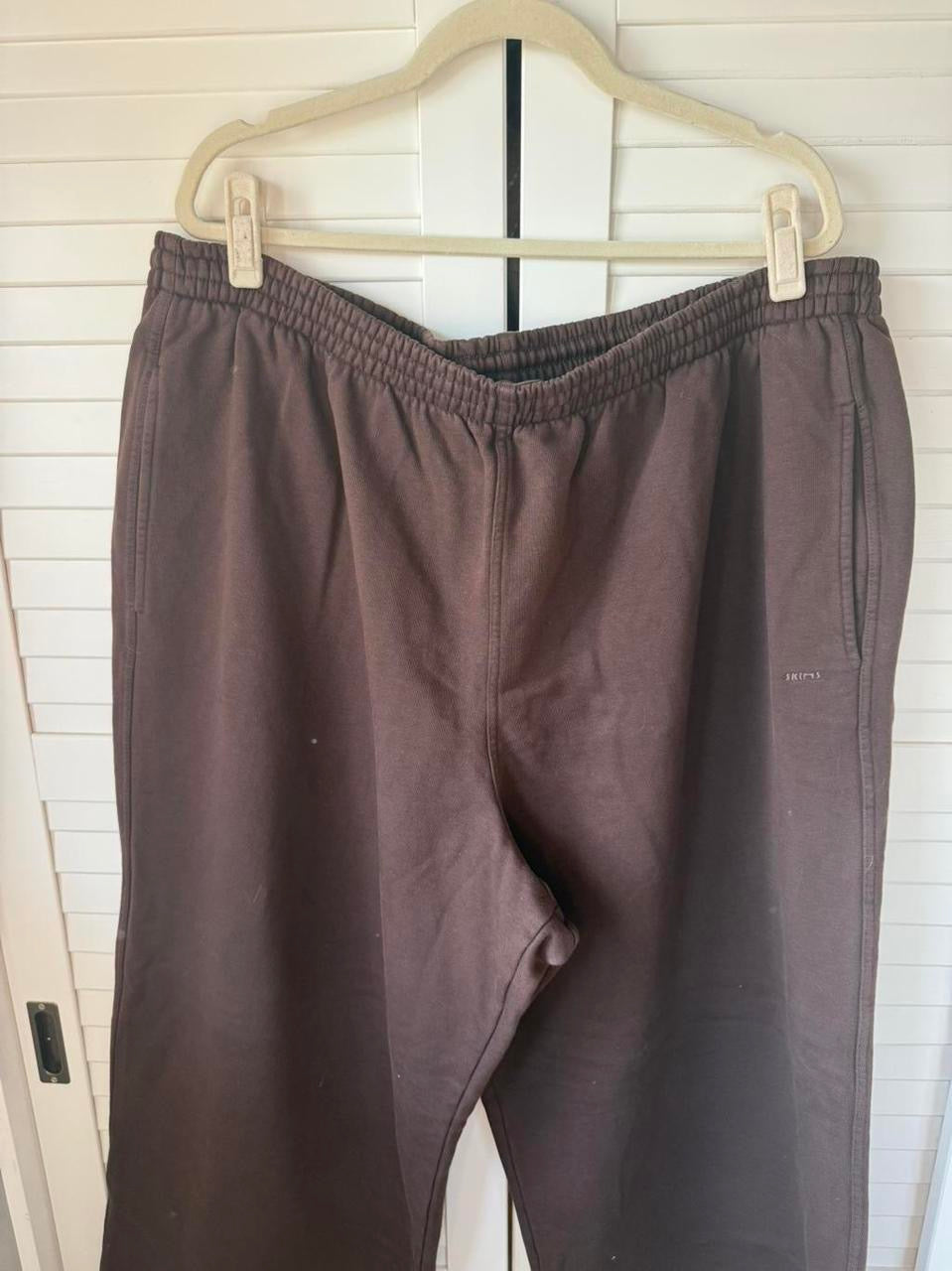 SKIMS Boyfriend Fleece Baggy Sweatpants - Size 3X
