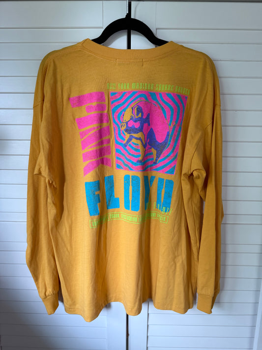 DAYDREAMER Pink Floyd Live 1977 Merch Long Sleeve Tee - MEDIUM