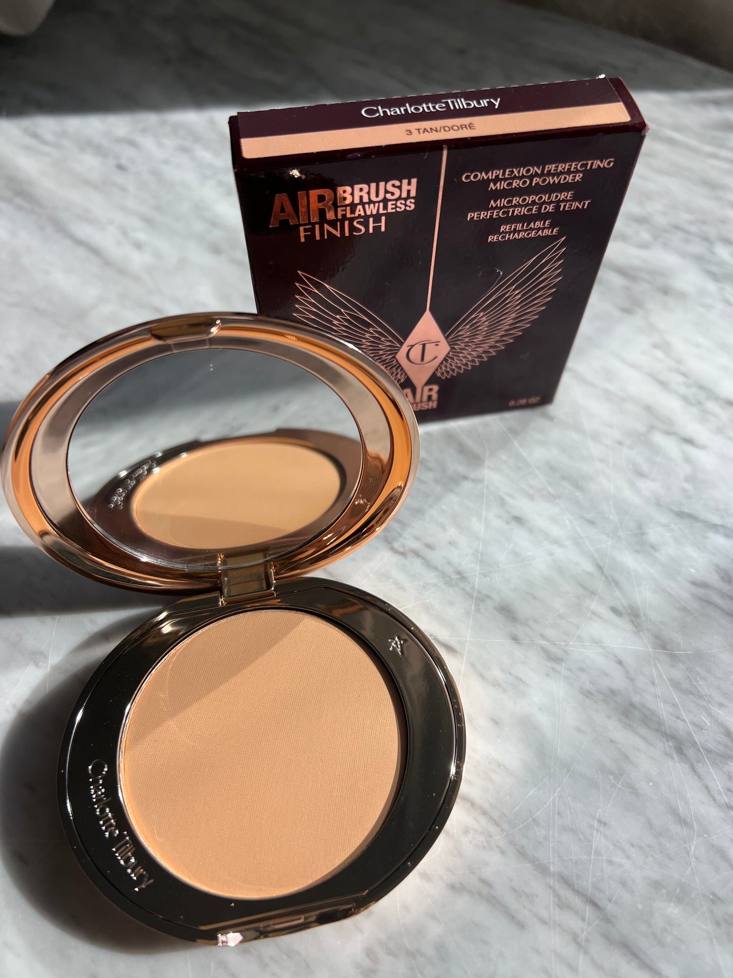 CHARLOTTE TILBURY Airbrush Flawless Finish Setting Powder - TAN