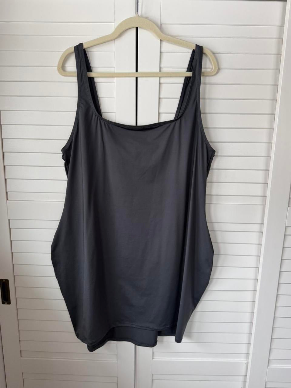 SKIMS Swim Tank Dress Coverup - Size 4X
