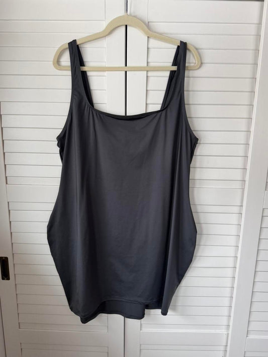 SKIMS Swim Tank Dress Coverup - Size 4X