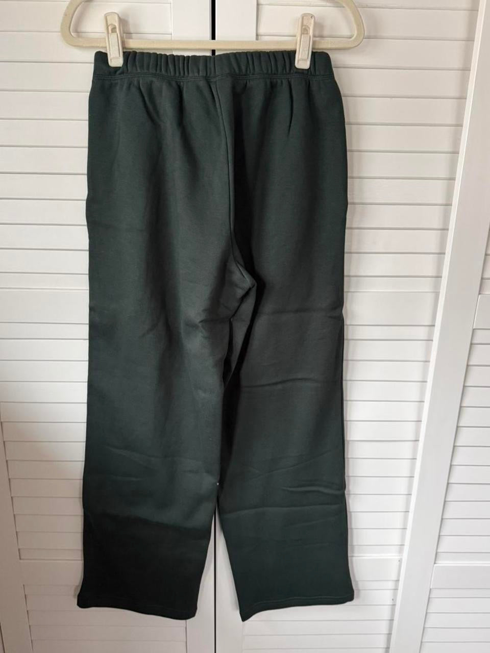 SKIMS Cotton Fleece Classic Straight Leg Pants - Size Small