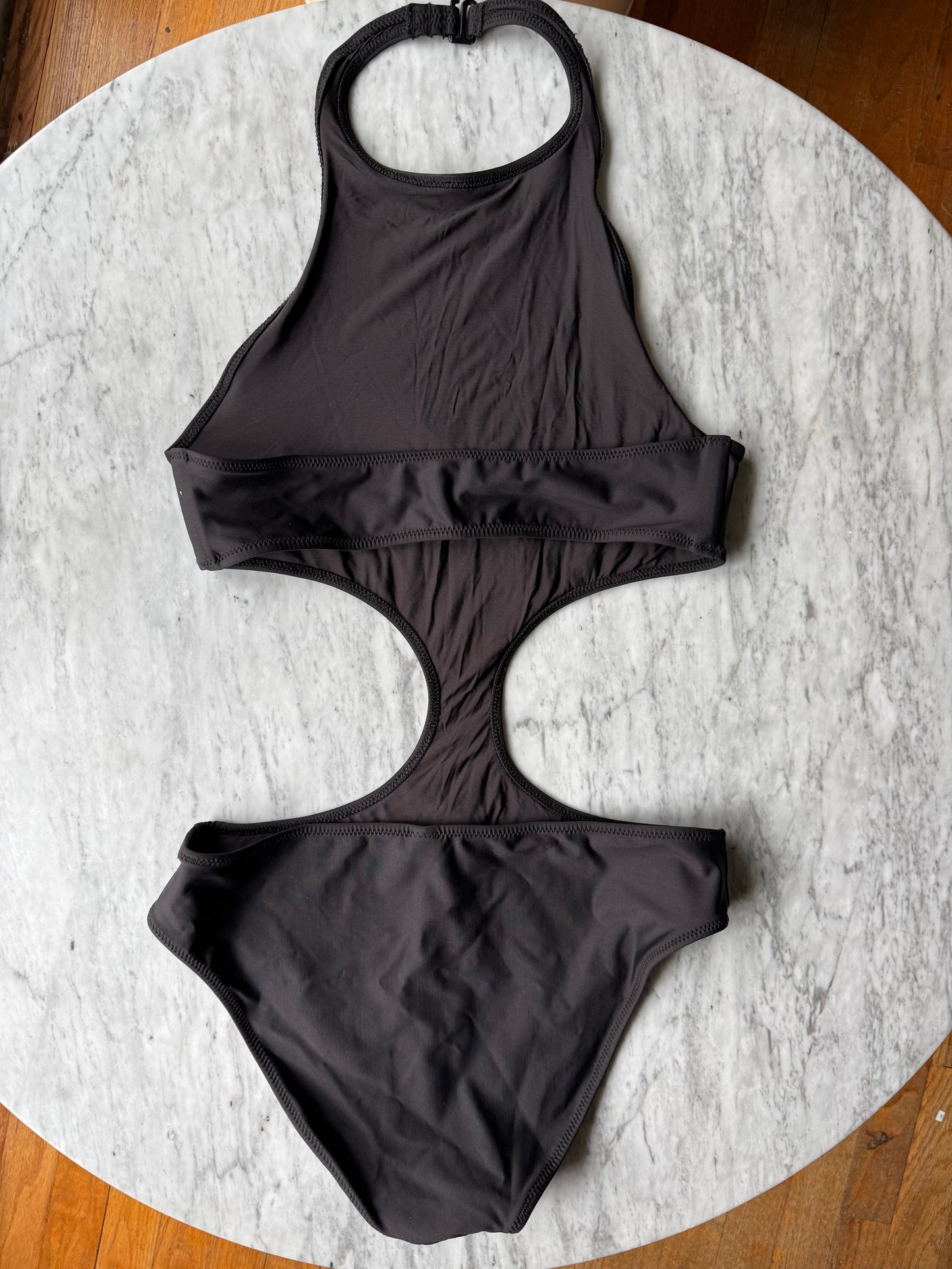 SKIMS Swim Halter Monokini - Size Medium