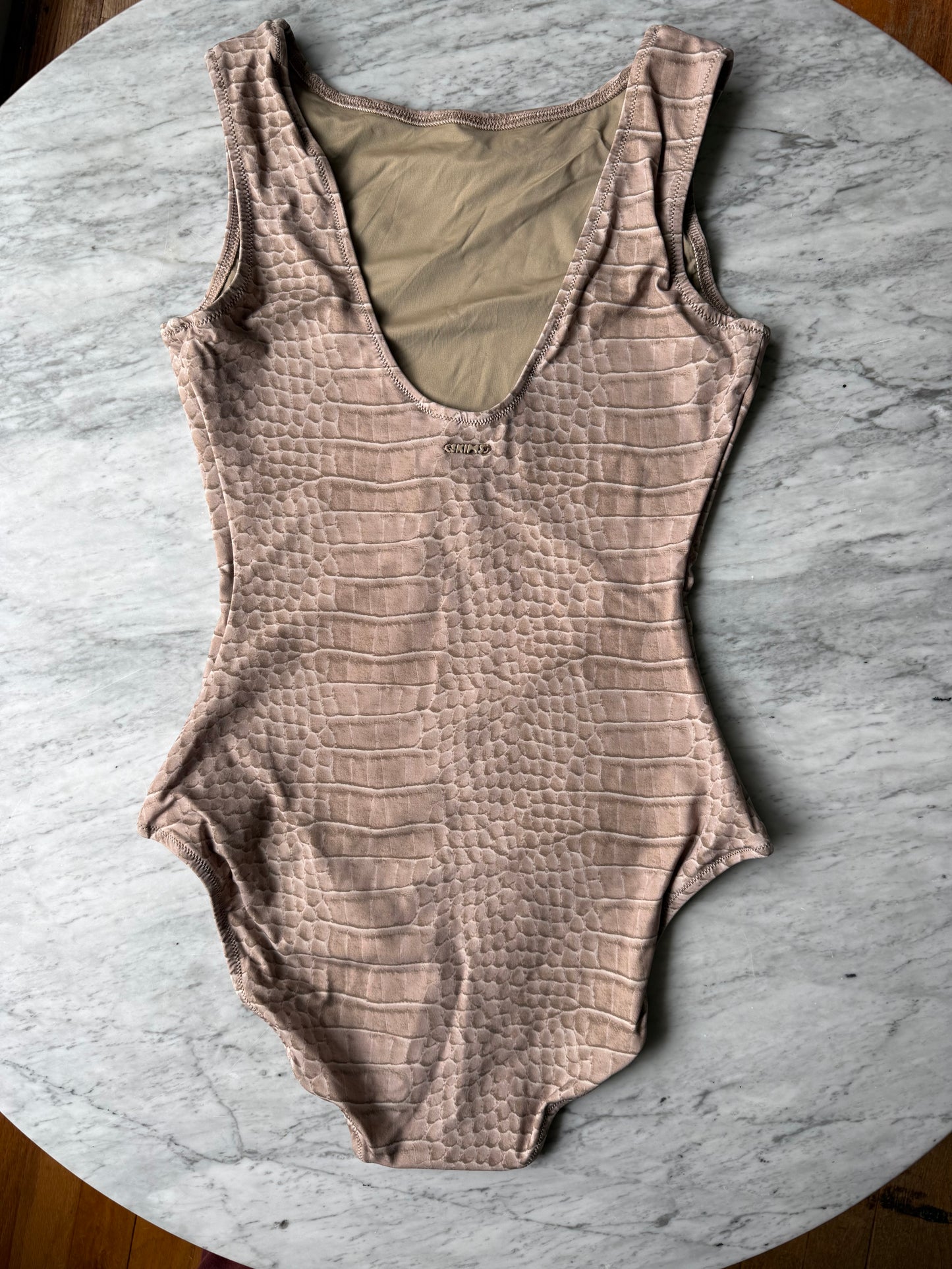 SKIMS Swim High Neck One Piece - Size Small