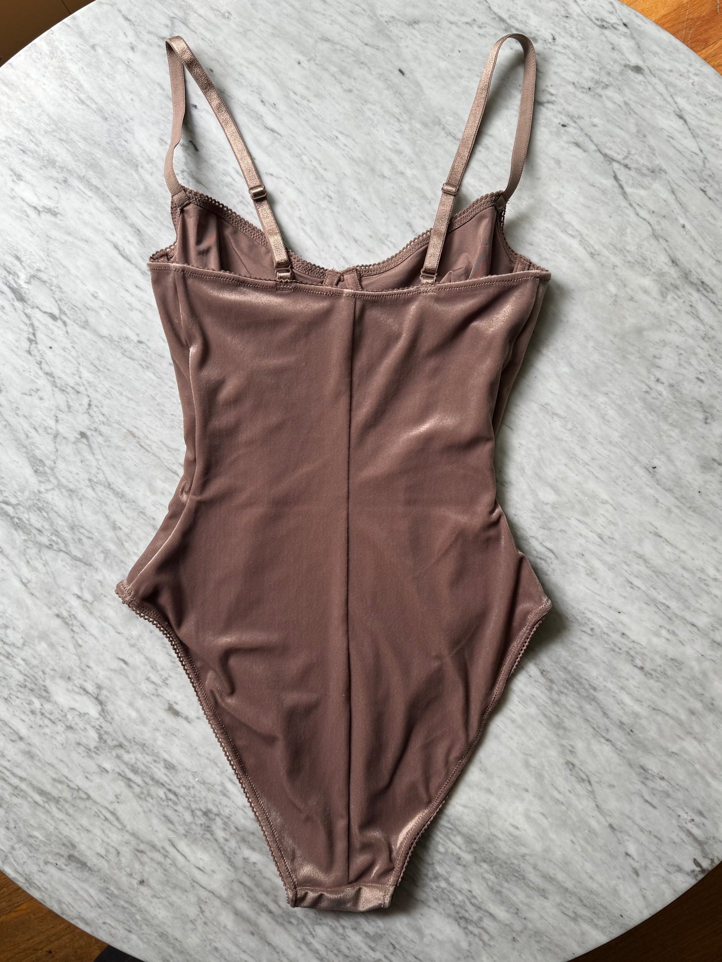 SKIMS Velvet Swim Underwire One Piece - XS