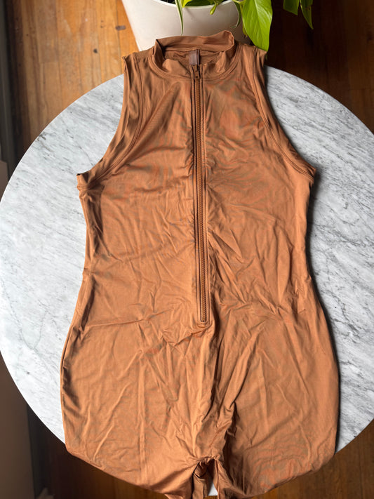 SKIMS Swim Zip Up Onesie - Size 2X