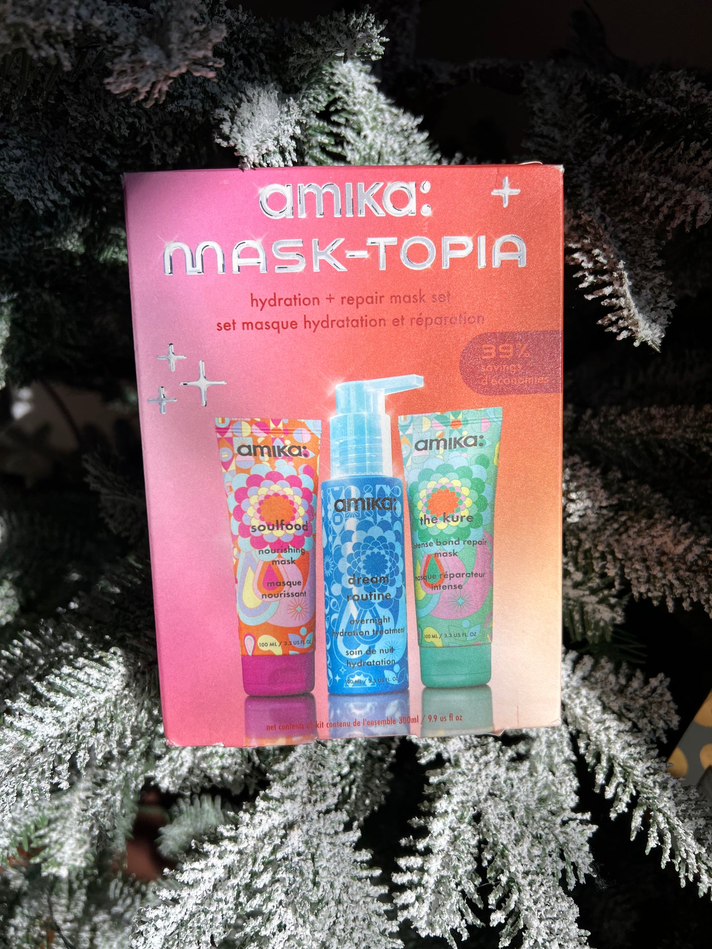 AMIKA Mask-Topia: Hydration + Repair Mask Set