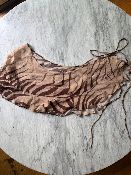 CAVALLI X SKIMS Low Rise Mini Skirt Cover Up - Size MEDIUM